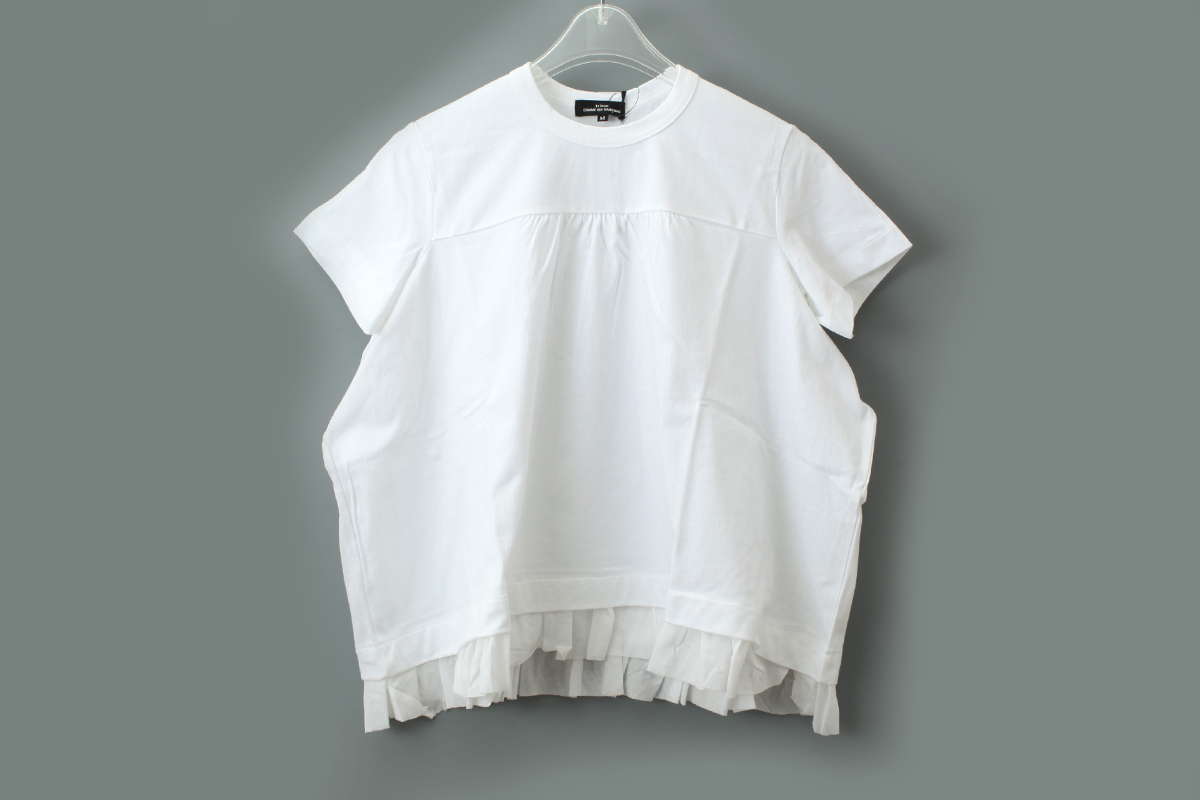 tricot COMME des GARCONS トリココムデギャルソン スソフリルカットソー tricot COMME des GARCONS トリココムデギャルソン スソフリルカットソー