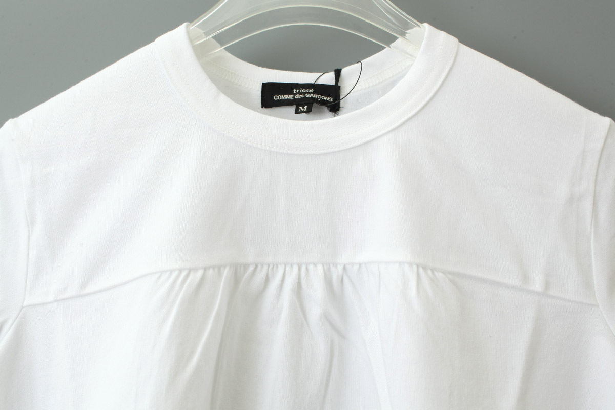 tricot COMME des GARCONS トリココムデギャルソン スソフリルカットソー tricot COMME des GARCONS トリココムデギャルソン スソフリルカットソー