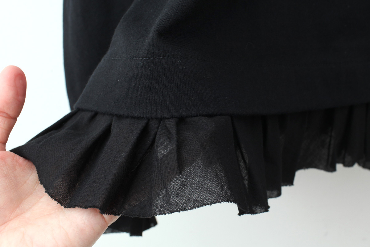 tricot COMME des GARCONS トリココムデギャルソン スソフリルカットソー tricot COMME des GARCONS トリココムデギャルソン スソフリルカットソー