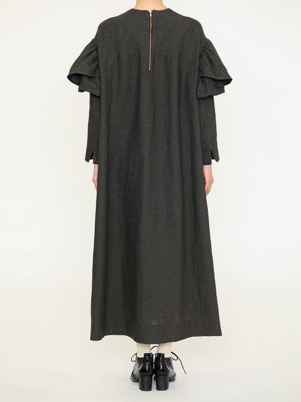 Double Maison ドゥーブルメゾン キャピュレットドレス チャコールグレー