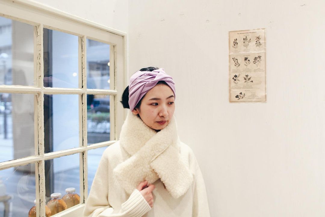 Sheep by the sea SCARF BOA SLIT