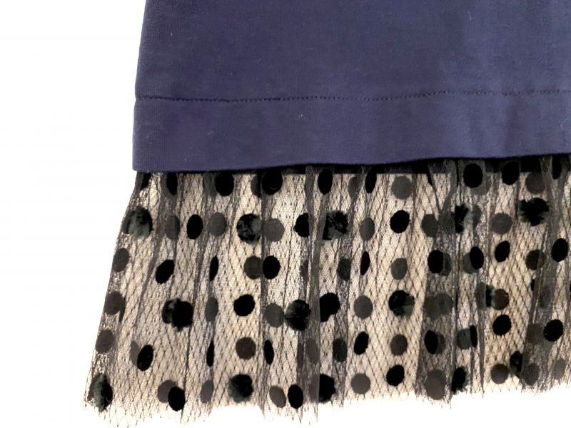ファッション通販】 【MUVEIL(ミュベール)】ドットチュールプル