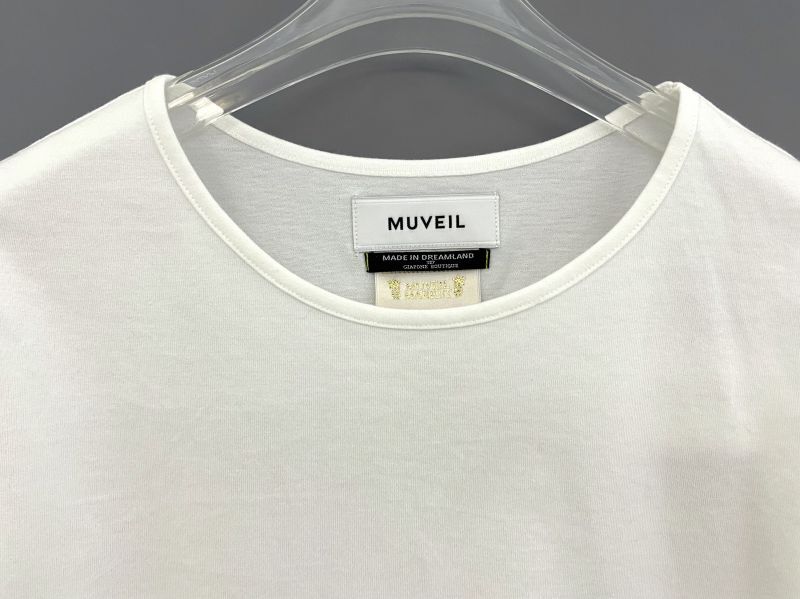 MUVEIL ミュベール ドットチュールカットソー