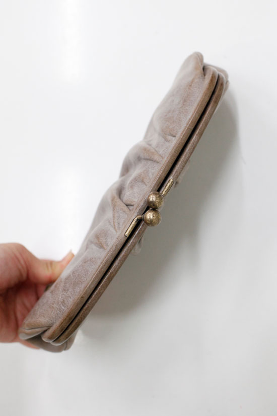 ショルダー 口金長財布（OAK）