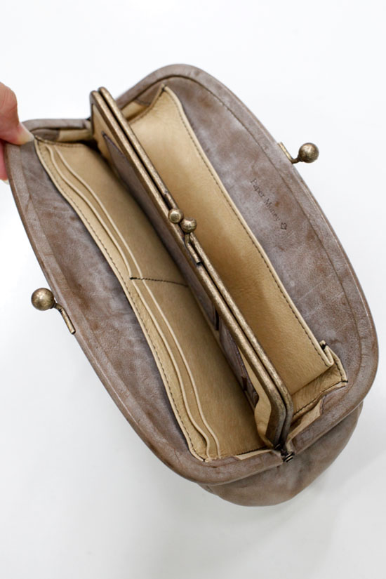 ショルダー 口金長財布（OAK）