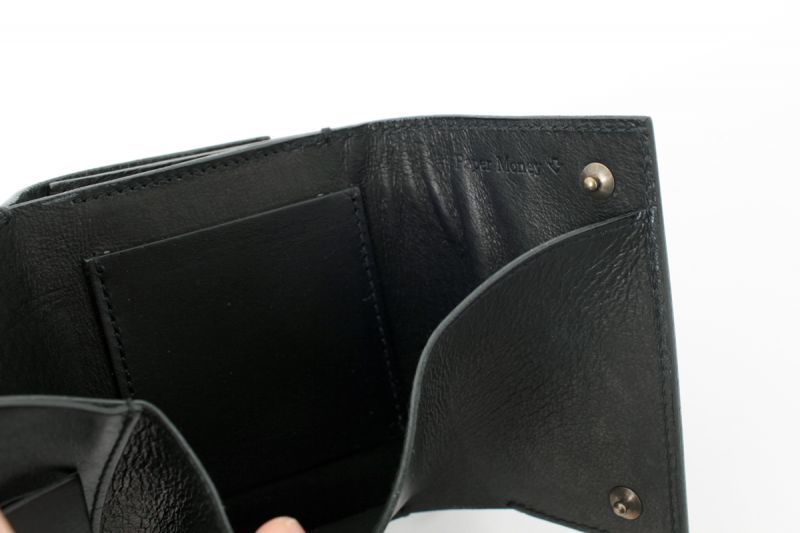 ebagos エバゴス ショルダー オイルショルダー 三つ折スナップボタン財布