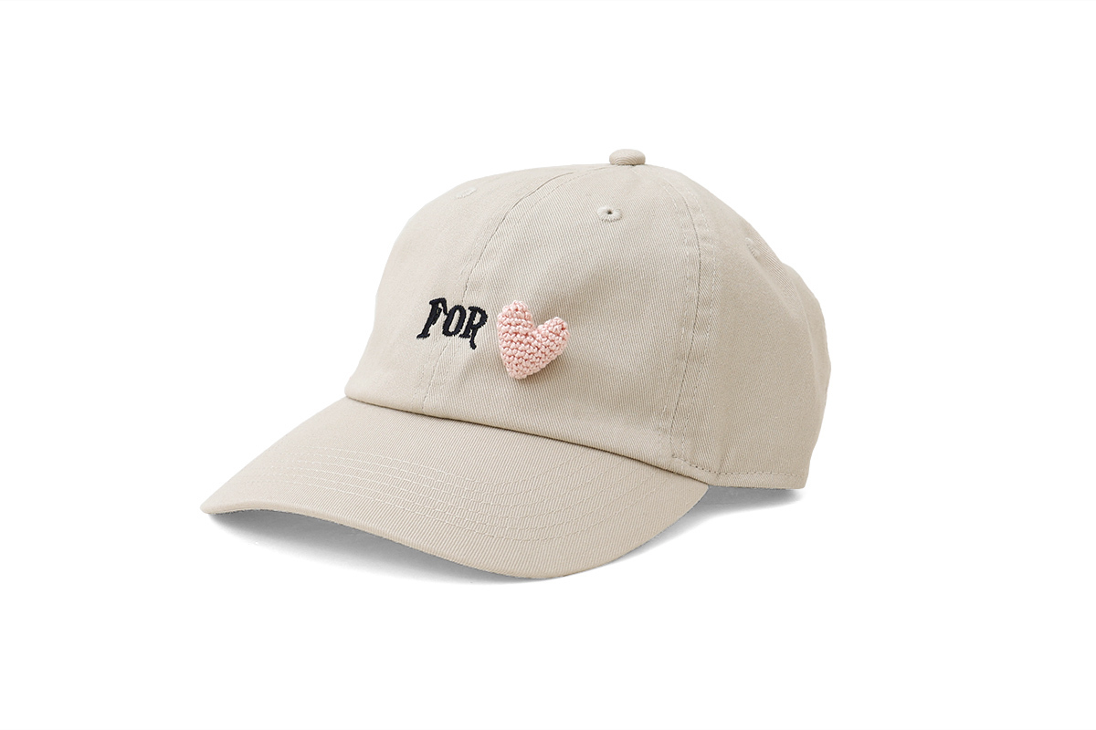 FOR LOVE CAP w/corsage&♡ (BG)