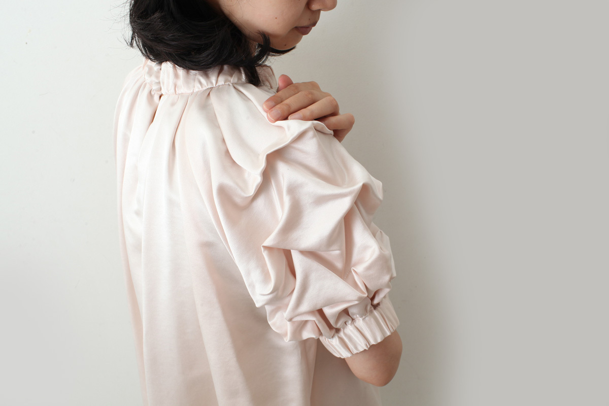leur logette ルールロジェット couture satin top