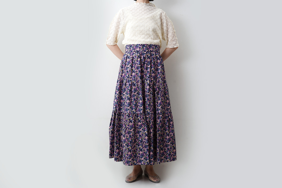 VERYboutique定価4.6万 leur logette ブライトチェックスカート