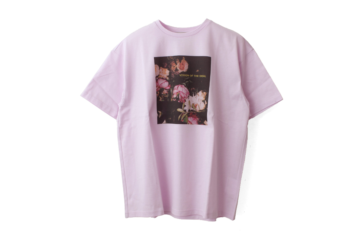 Leur Logette ルールロジェット 別注 フラワープリントtシャツ Leur Logette ルールロジェット 別注 フラワープリントtシャツ