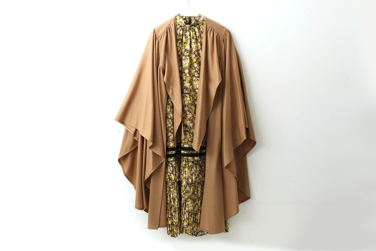leur logette ルールロジェット compact wool cape