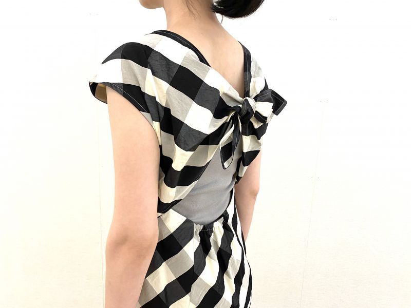 leur logette☆ブライトチェックフリルスカート0-