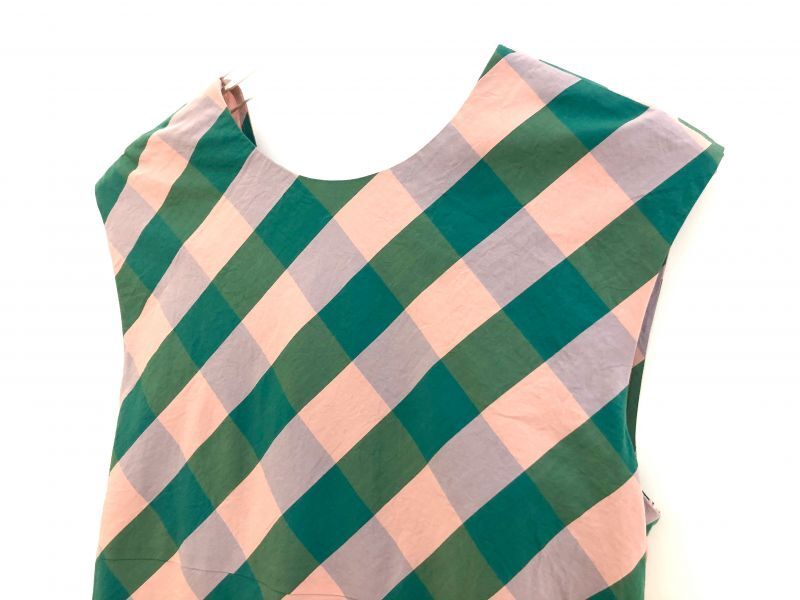 leur logette☆ブライトチェックフリルスカート0-