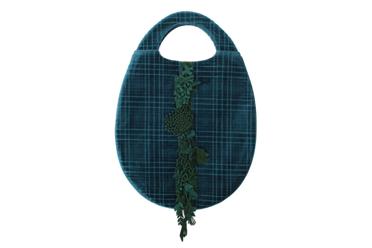 ◎ forest parade egg bag（XA9559: BL）
