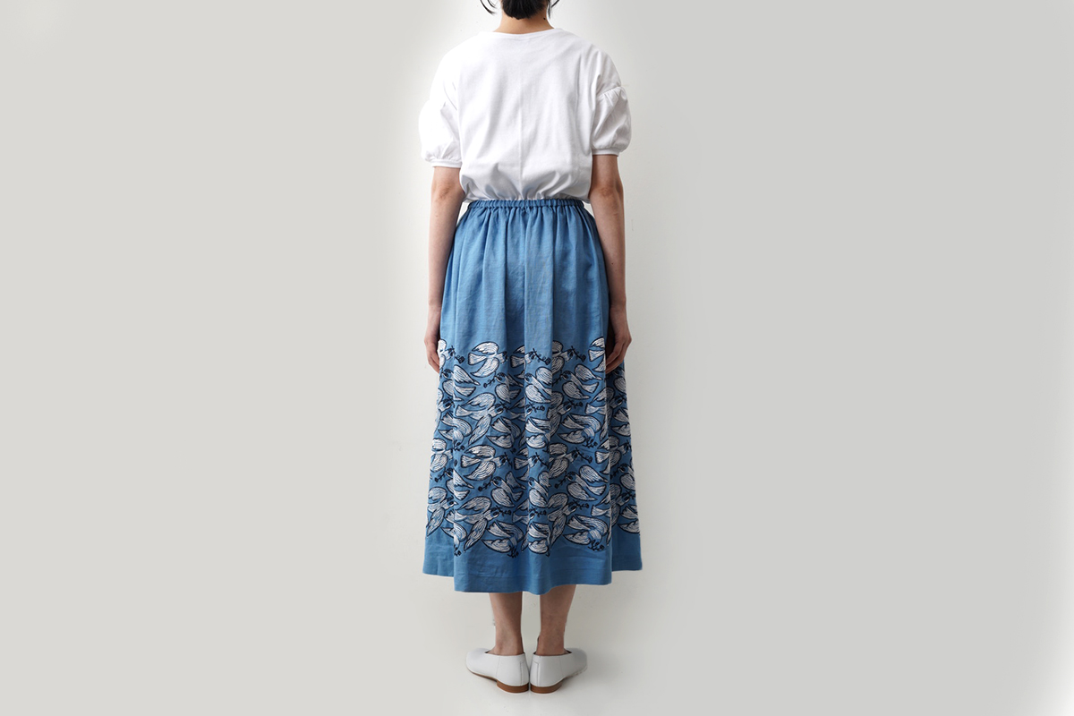 mina perhonen ミナペルホネン following day ギャザースカート
