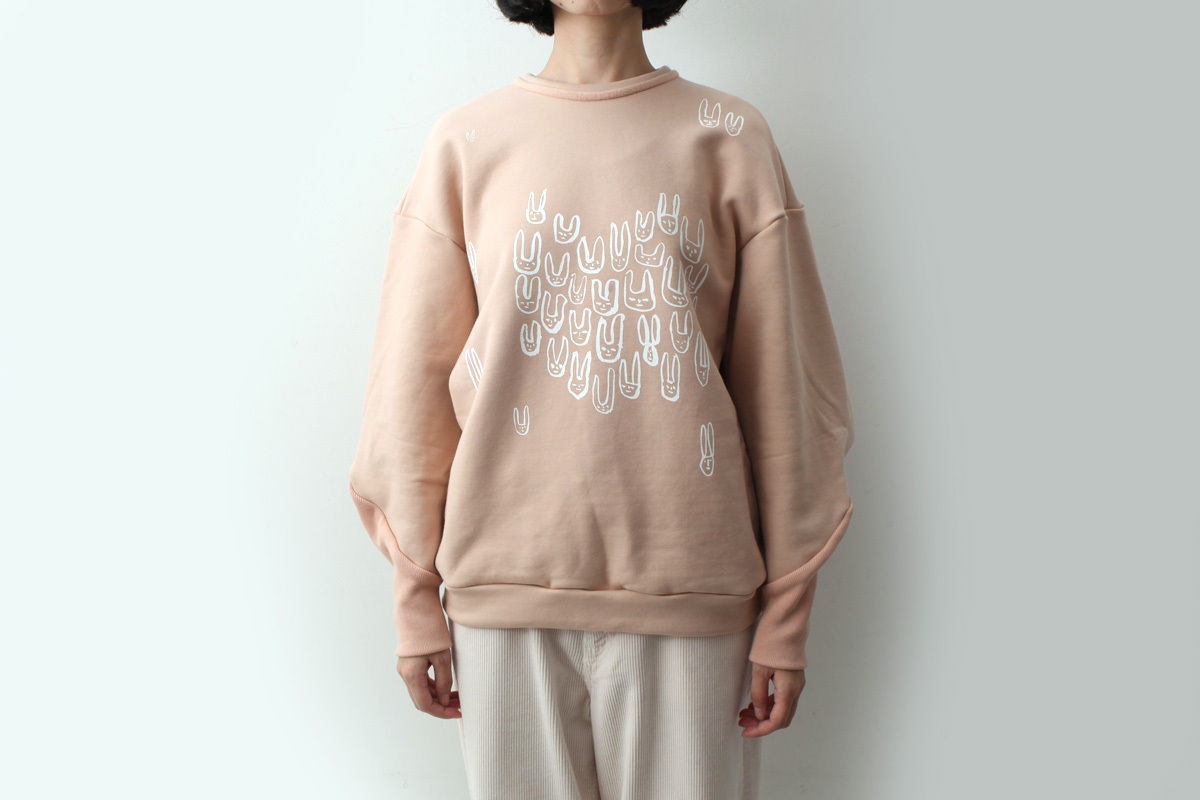 □ mina perhonen ミナぺルホネン palmier スウェット プルオーバー
