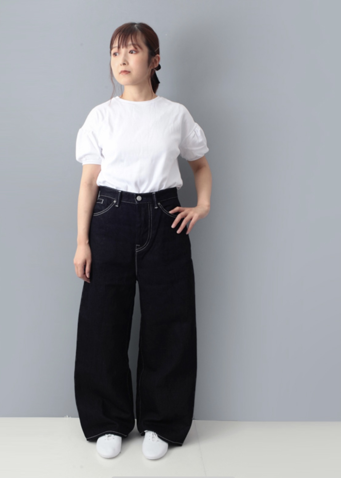 mina perhonen always size32 バルーンワイドデニム