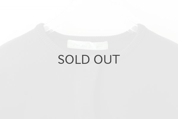 画像3: AMOSSAミラノリブ BIGパフスリーブカーディガン (BK:20) (3)