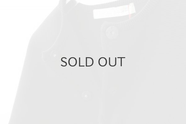 画像10: AMOSSAミラノリブ BIGパフスリーブカーディガン (BK:20) (10)