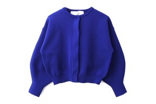 ⭐️希少⭐️インポート カーディガン 最高級メリノウール100% M イタリア製 CHILD WOMAN - Dot and Stripes △AMOSSAミラノリブ BIGパフ