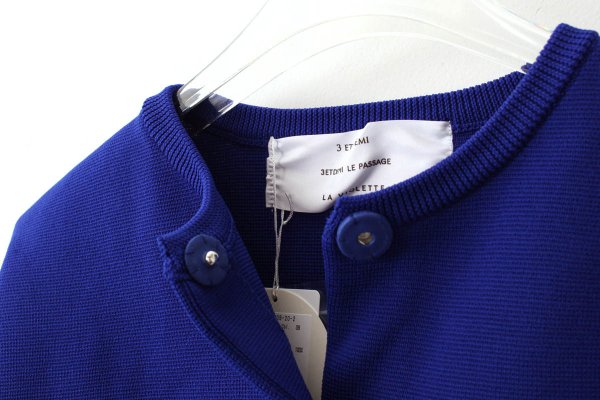 画像2: 別注!! AMOSSAミラノリブ BIGパフスリーブカーディガン (ROY:09) (2)