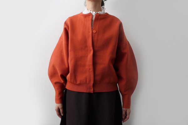 画像7: 別注!! AMOSSAミラノリブ BIGカーディガン (BK:20) (7)