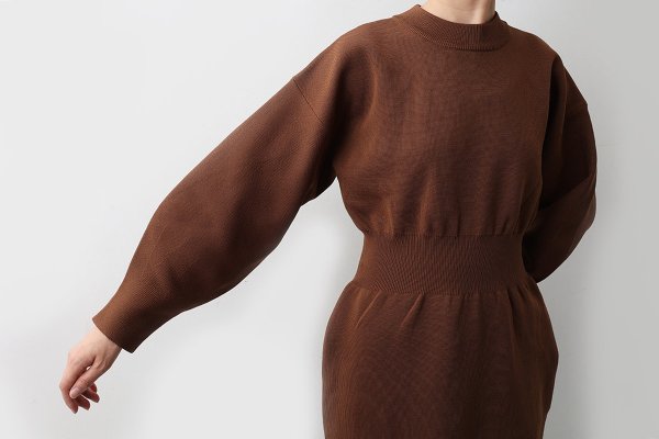 画像14: SALE40%OFF!! 別注!! AMOSSAミラノリブ ワンピース (FPK:90) (14)