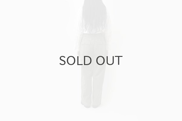 画像12: 綿ツイル 製品硫化染めファティーグパンツ (KH) (12)