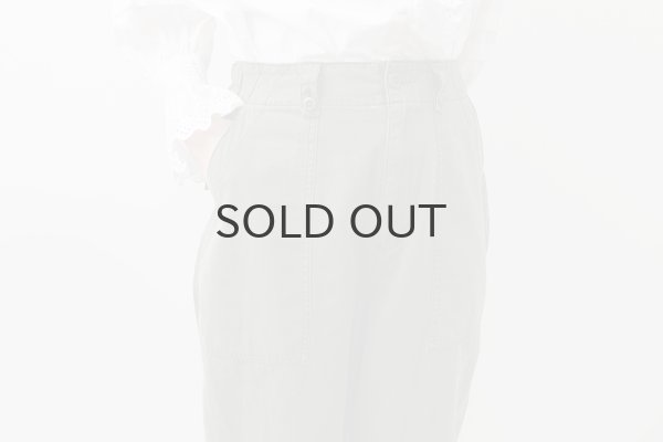 画像14: 綿ツイル 製品硫化染めファティーグパンツ (KH) (14)