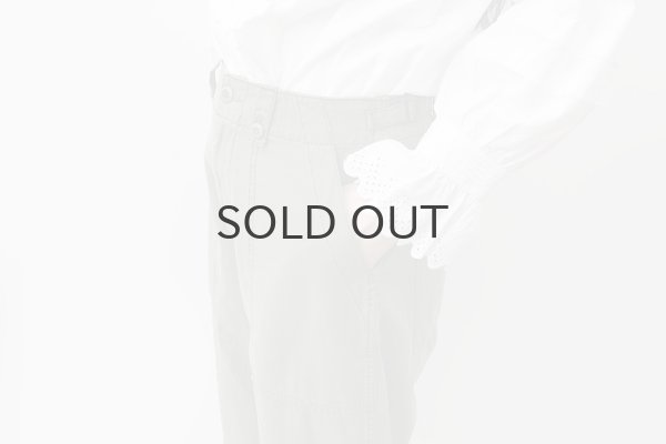 画像15: 綿ツイル 製品硫化染めファティーグパンツ (KH) (15)