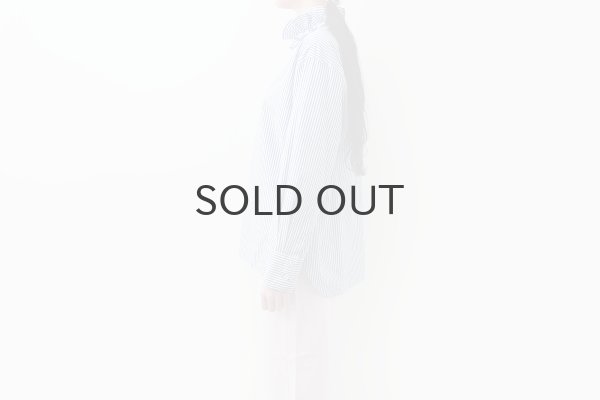 画像13: ワッシャータイプライター フリルカラーシャツ (ST) (13)