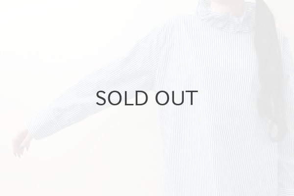 画像15: ワッシャータイプライター フリルカラーシャツ (ST) (15)