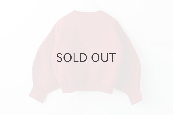 画像2: 別注!! AMOSSAミラノリブ BIGパフスリーブカーディガン (BD:16) (2)