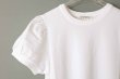 画像4: 連シルフライス パフスリーブTシャツ (WH) (4)