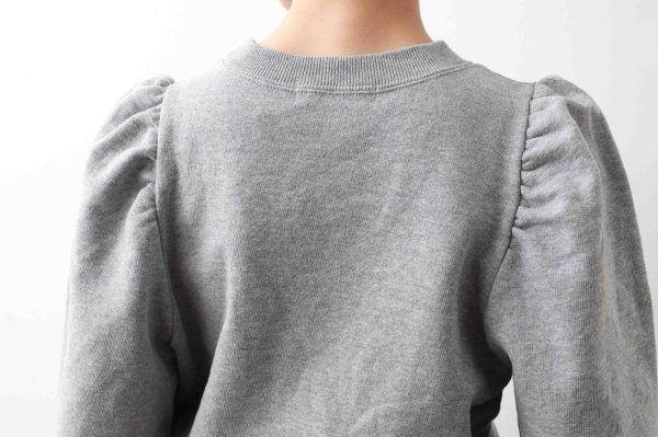 画像15: アメリカンドライ裏毛 ボリューム袖プルオーバー (GY) (15)