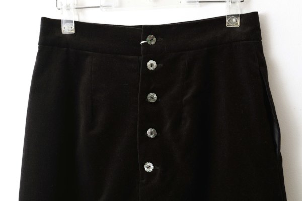 画像8: VELVET skirt (BK) (8)