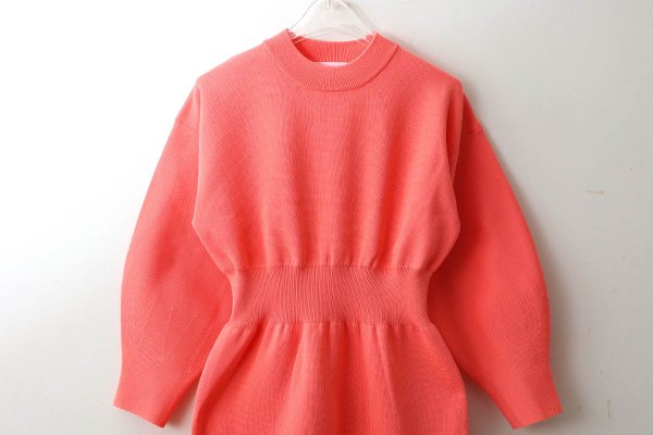 画像3: SALE40%OFF!! 別注!! AMOSSAミラノリブ ワンピース (FPK:90) (3)