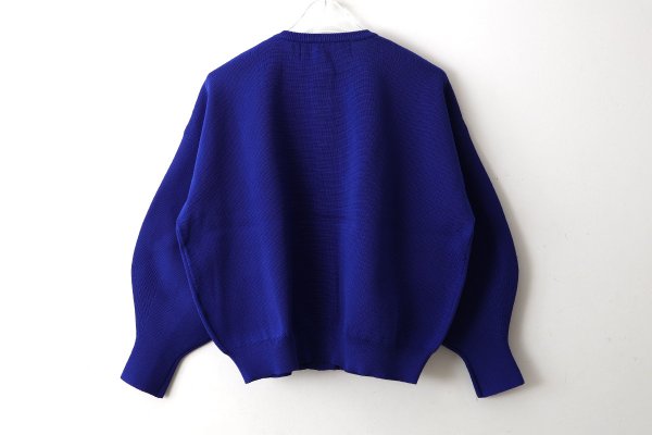 画像2: 別注!! AMOSSAミラノリブ BIGカーディガン(ROY:09) (2)