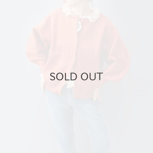 画像11: 別注!! AMOSSAミラノリブ BIGカーディガン（ROY:09） (11)