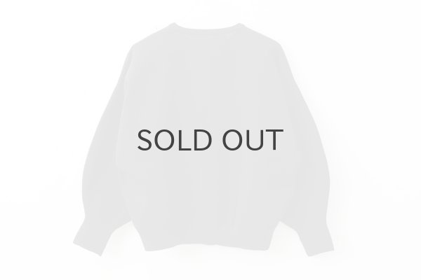 画像2: 別注!! AMOSSAミラノリブ BIGカーディガン (BK:20) (2)