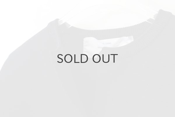 画像2: 別注!! AMOSSAミラノリブ BIGカーディガン (NV:19) (2)