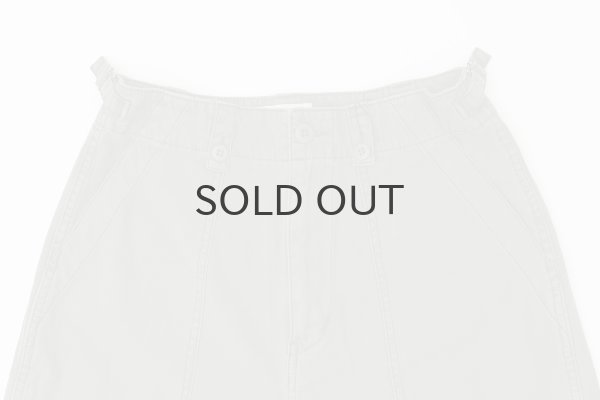 画像4: 綿ツイル 製品硫化染めファティーグパンツ (KH) (4)