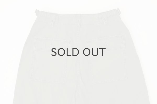 画像7: 綿ツイル 製品硫化染めファティーグパンツ (KH) (7)