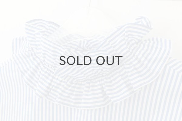 画像4: ワッシャータイプライター フリルカラーシャツ (ST) (4)