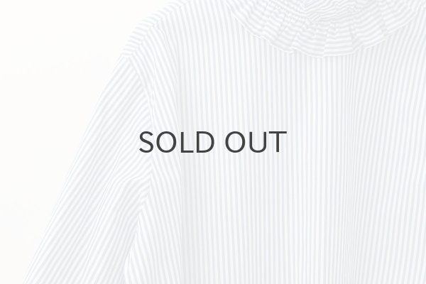 画像5: ワッシャータイプライター フリルカラーシャツ (ST) (5)