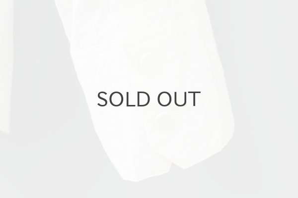 画像7: ワッシャータイプライター フリルカラーシャツ (WH) (7)