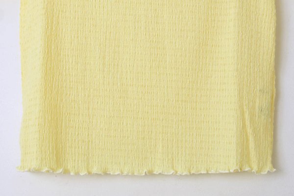 画像5: SALE20%OFF!!  オーガニックブルーゼ メロー配色半袖プルオーバー (YW) (5)