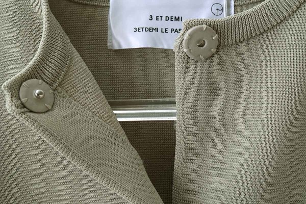 画像3: 別注!! AMOSSAミラノリブ BIGカーディガン (SG:90) (3)