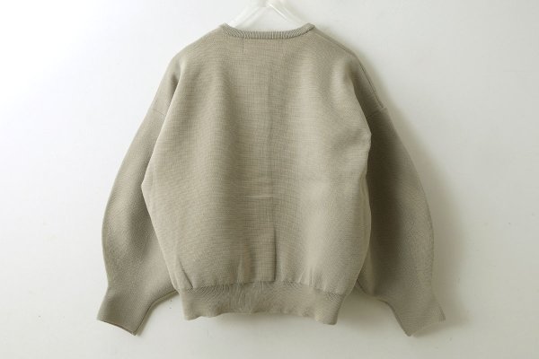 画像2: 別注!! AMOSSAミラノリブ BIGカーディガン (SG:90) (2)