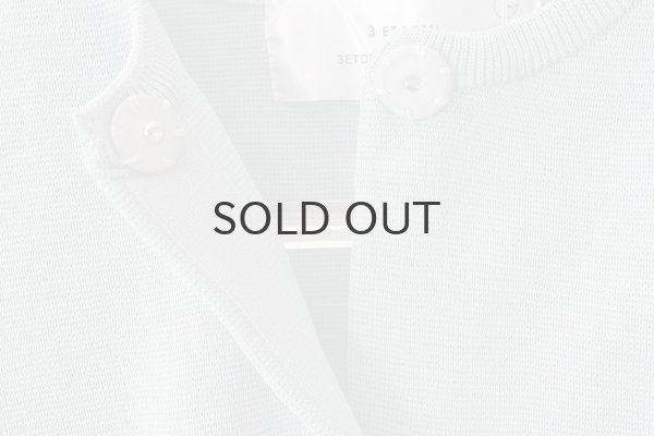 画像3: 別注!! AMOSSAミラノリブ BIGパフスリーブカーディガン (BGY:18) (3)